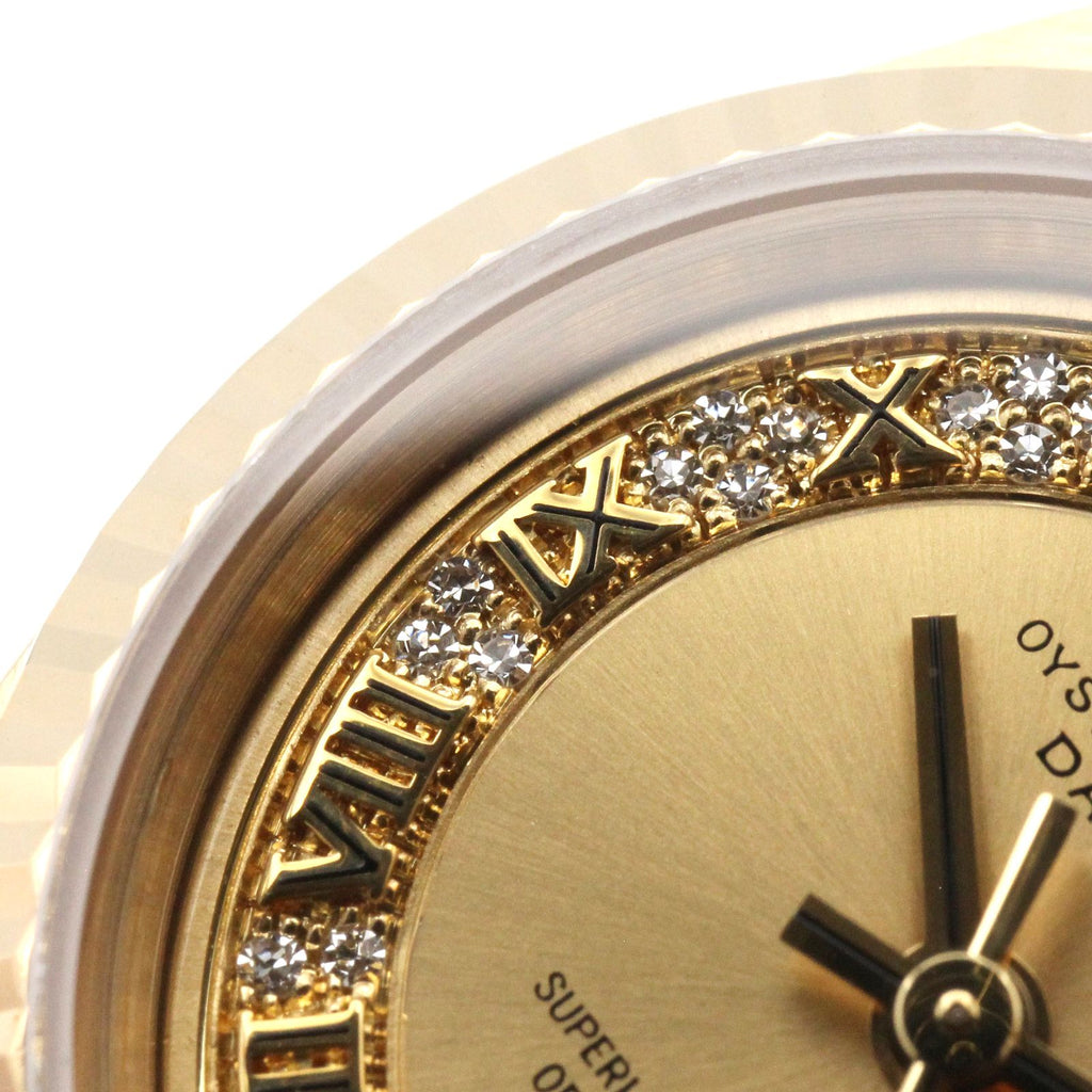 Rolex Watch Datejust Milliard Diamond Number CH Mil RO 18k — view 9