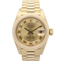 Rolex Watch Datejust Milliard Diamond Number CH Mil RO 18k