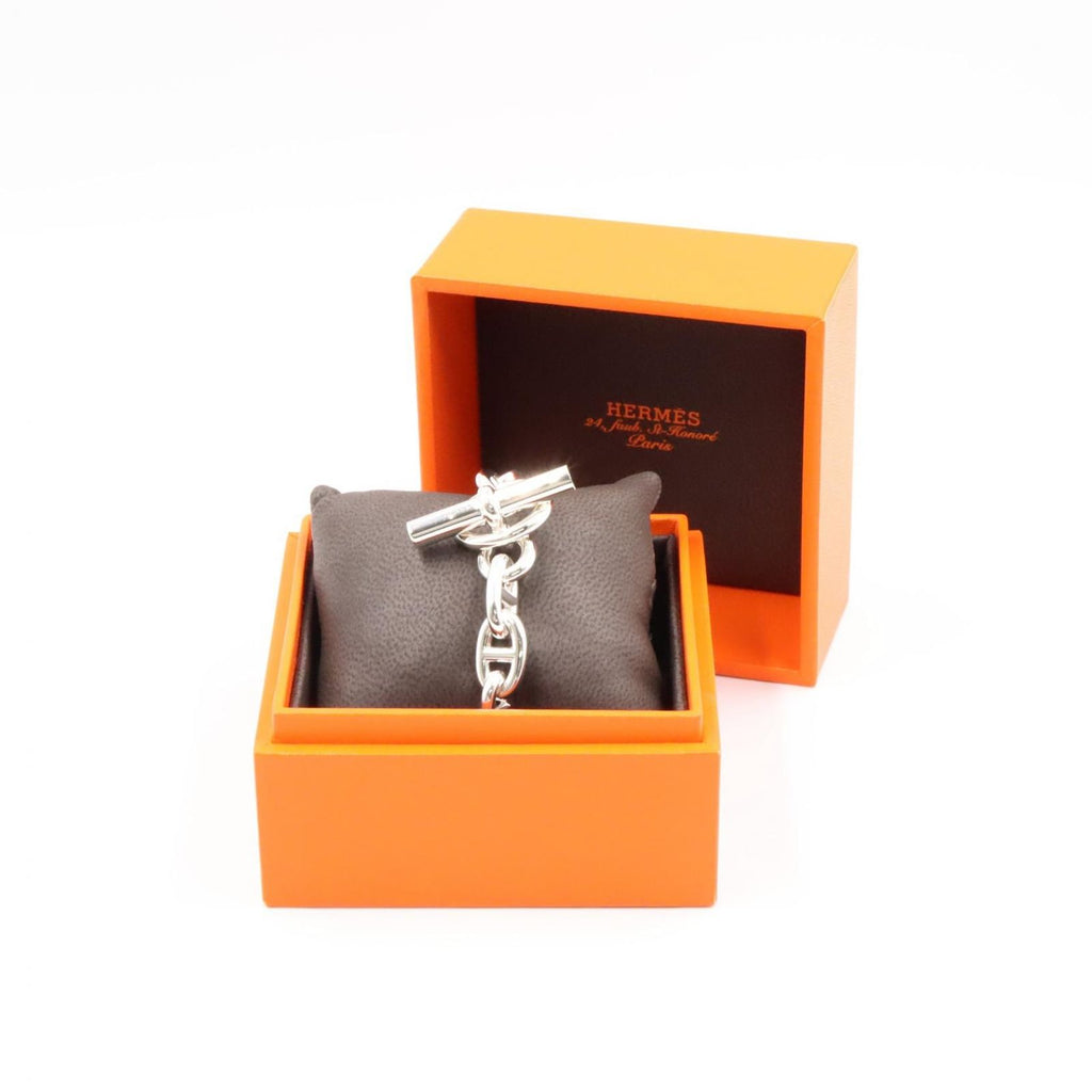 Hermes Bracelet Chaine D'ancre MM 14 Links 14.5 cm 925 Sterling Silver — view 7