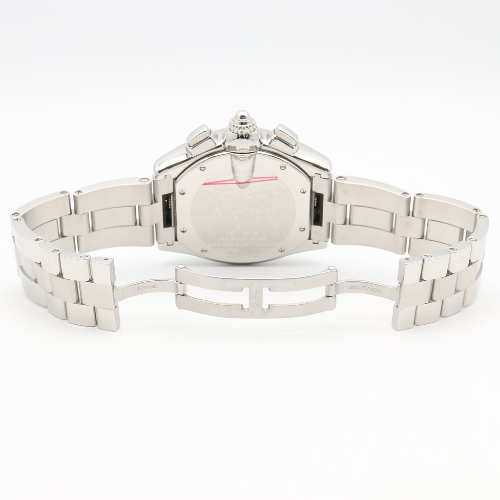 Cartier Watch Roadster Chronograph XL Black Stainless Steel — view 4