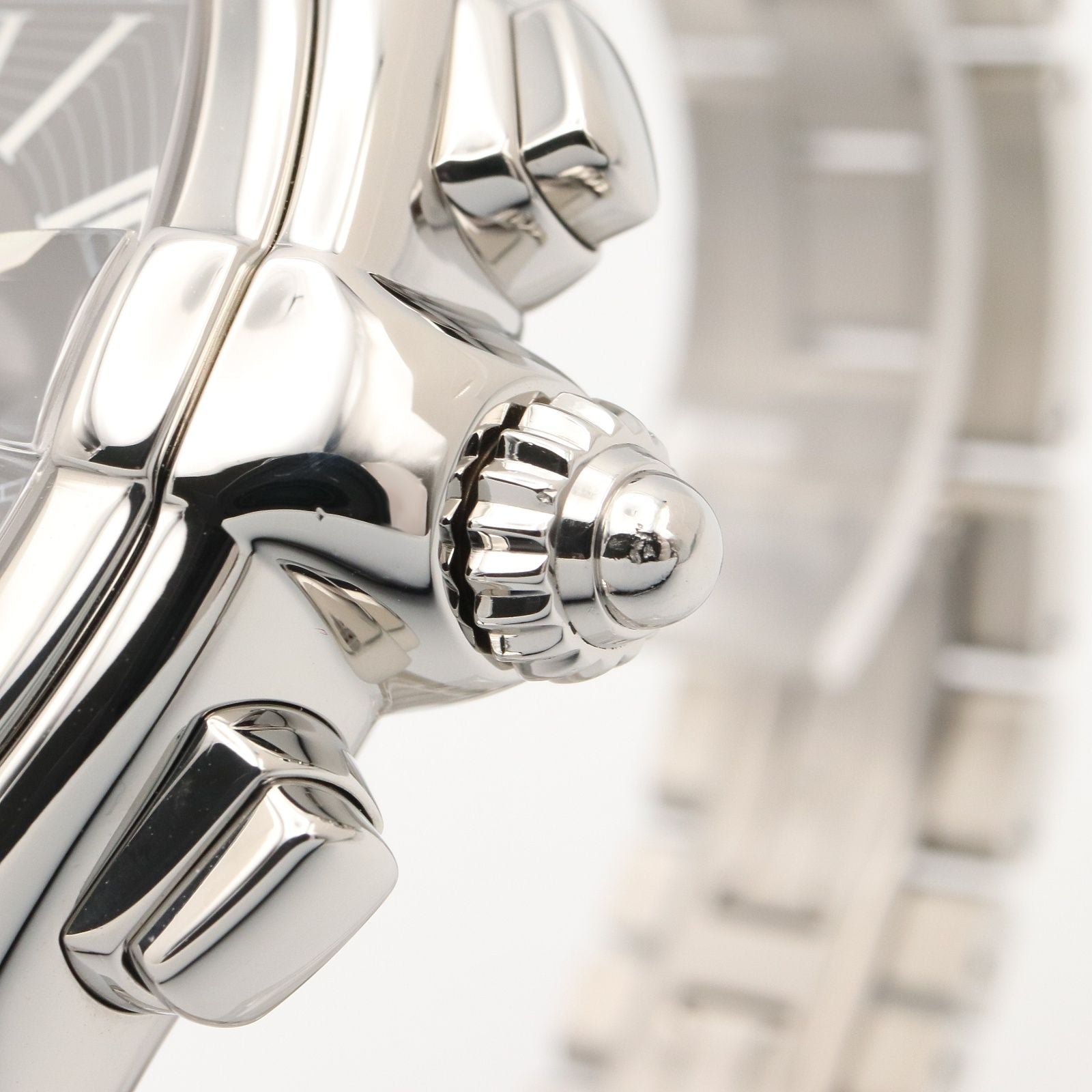 Cartier Watch Roadster Chronograph XL Black Stainless Steel — view 6