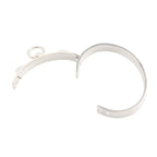 Hermes Bangle Collier de Chien LG 16 cm 925 Sterling Silver Bracelet — view 3