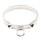 Hermes Bangle Collier de Chien LG 16 cm 925 Sterling Silver Bracelet