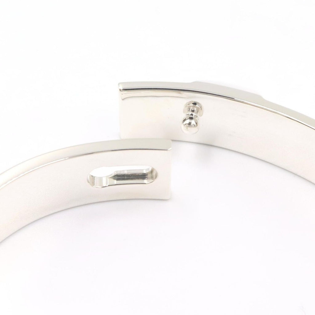Hermes Bangle Collier de Chien LG 16 cm 925 Sterling Silver Bracelet — view 5