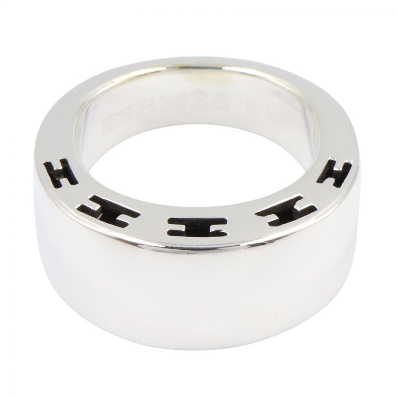 Hermes Ring Curarte 925 Sterling Silver — view 2