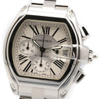 Cartier Watch Roadster Chrono LM Silver Stainless Steel — view 3