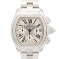 Cartier Watch Roadster Chrono LM Silver Stainless Steel