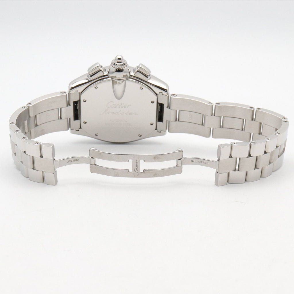 Cartier Watch Roadster Chrono LM Silver Stainless Steel — view 4