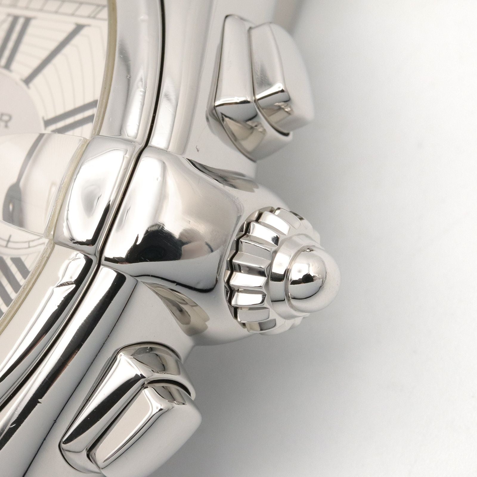Cartier Watch Roadster Chrono LM Silver Stainless Steel — view 6