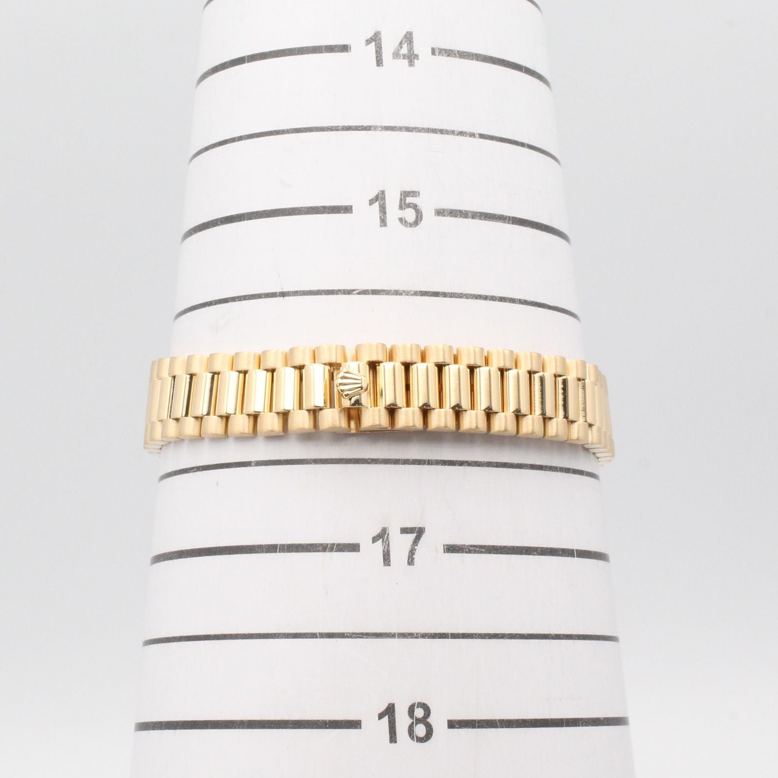 Rolex Watch Datejust Diamond Bezel Saffiano Number CH NP 18k — view 7