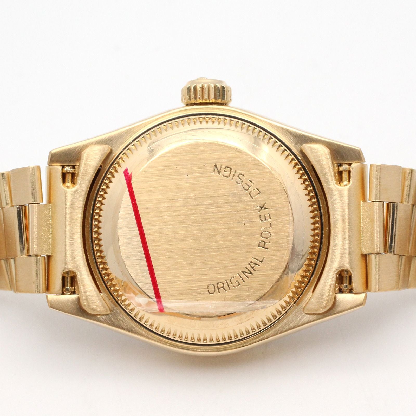 Rolex Watch Datejust Diamond Bezel Saffiano Number CH NP 18k — view 5