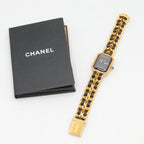 Chanel Watch Premiere M Black Leather — view 9