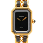 Chanel Watch Premiere M Black Leather