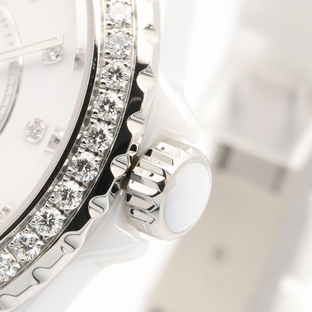 Chanel Watch Bezel Diamond White Ceramic — view 7