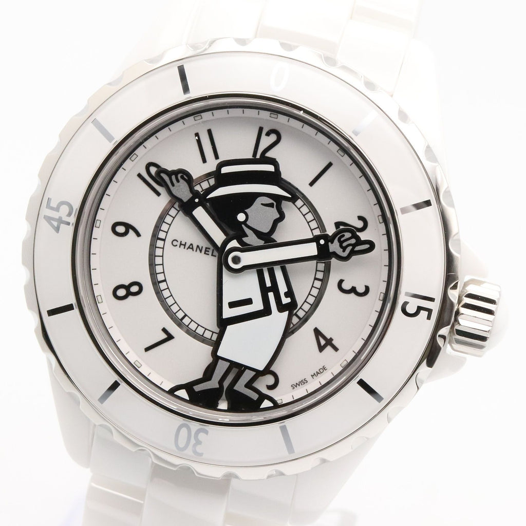 Chanel Watch Mademoiselle White Ceramic — view 3