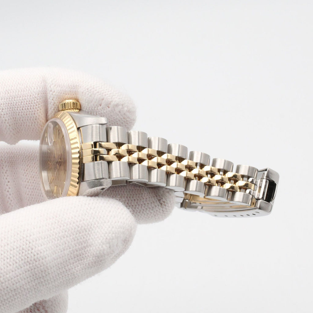 Rolex Datejust Number CH BA 18k Stainless Steel — view 8
