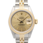 Rolex Datejust Number CH BA 18k Stainless Steel