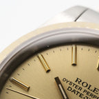Rolex Datejust Number CH BA 18k Stainless Steel — view 9