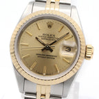 Rolex Datejust Number CH BA 18k Stainless Steel — view 3
