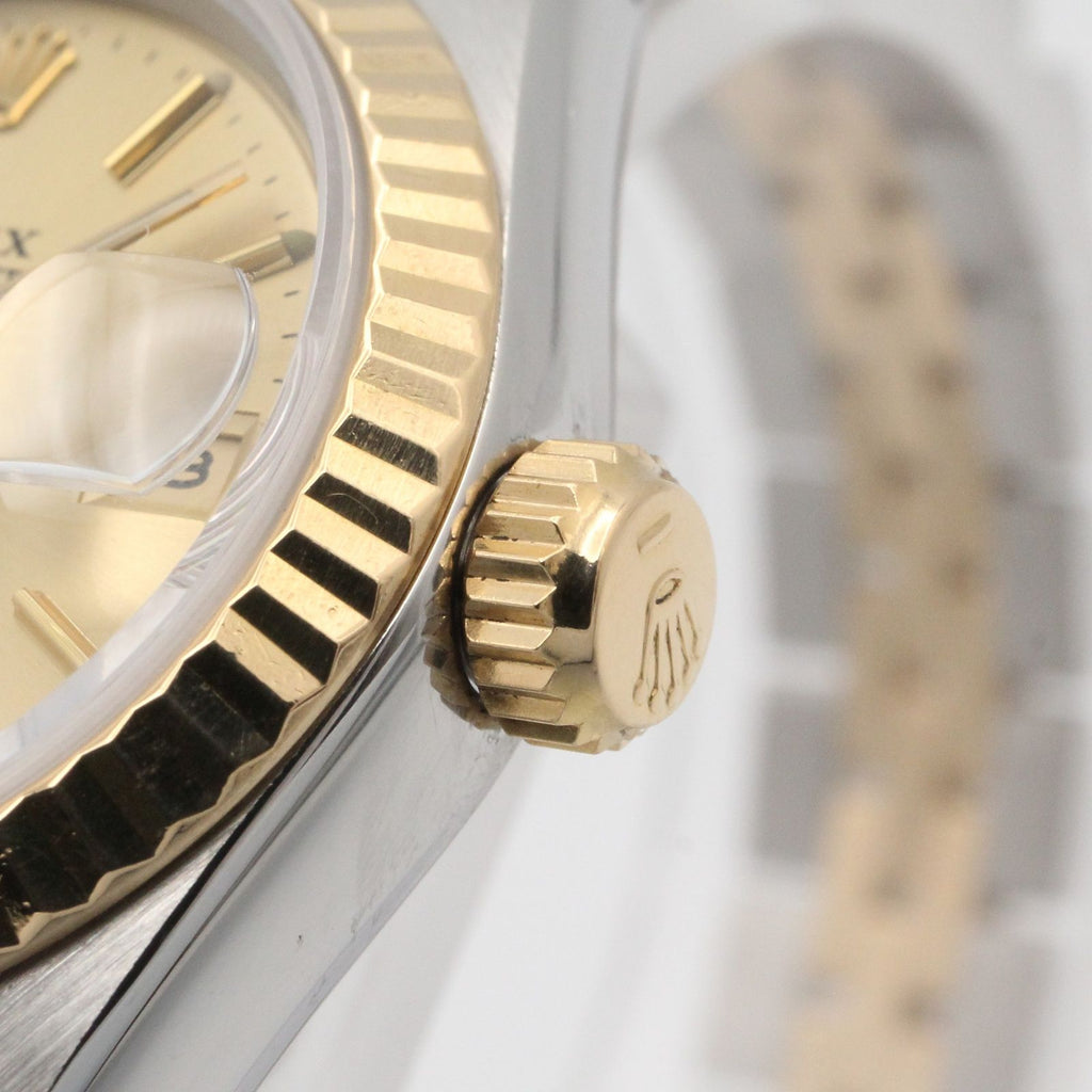 Rolex Datejust Number CH BA 18k Stainless Steel — view 6