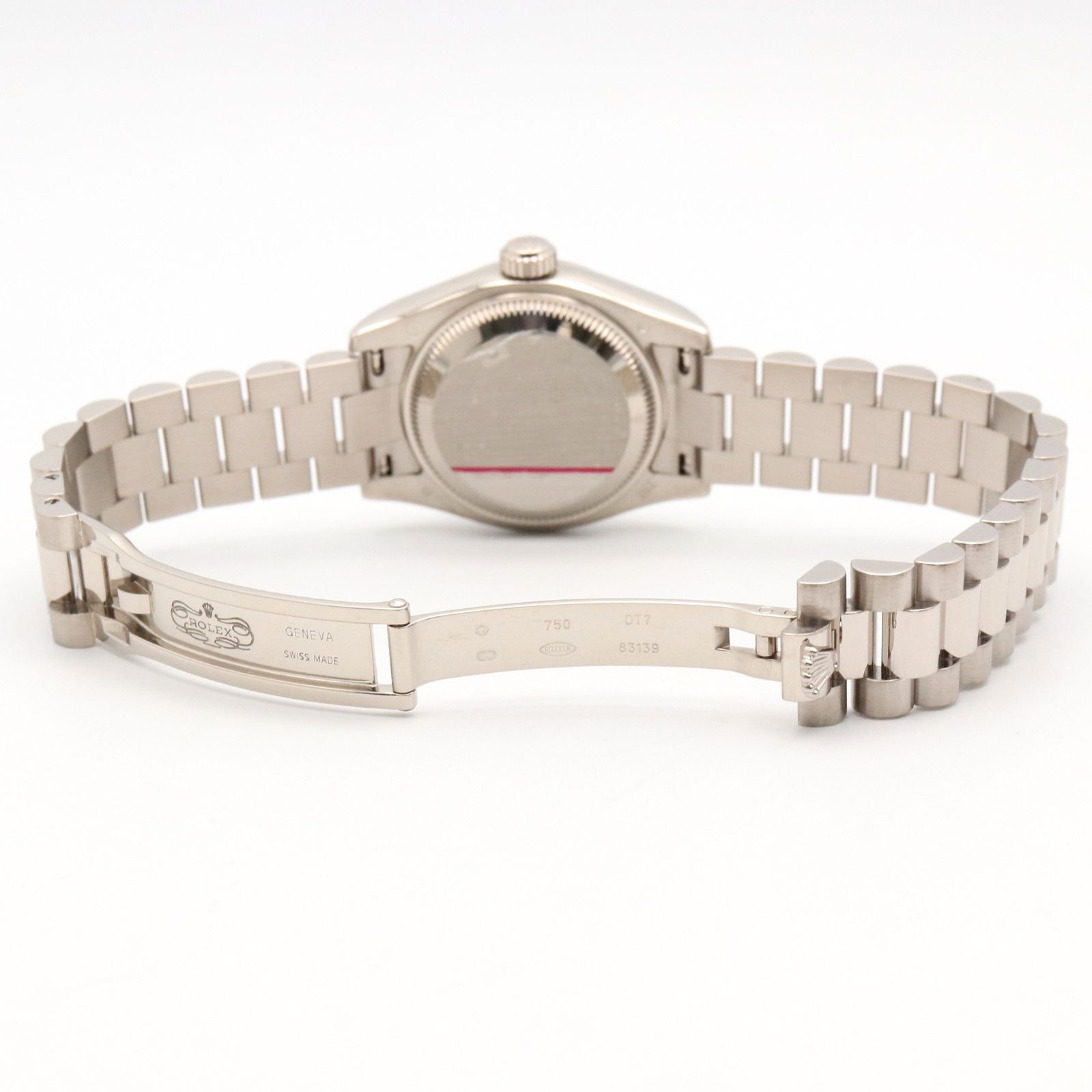Rolex Watch Datejust Number BL MR Diamond 18k White Gold — view 4