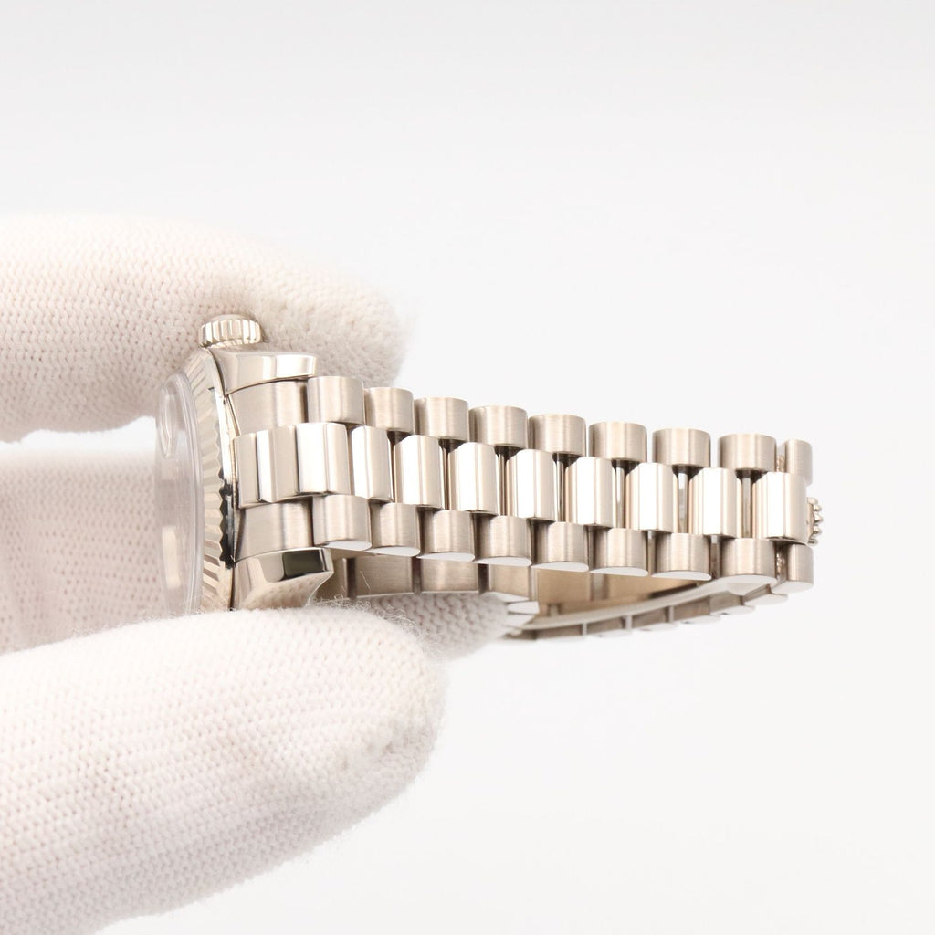 Rolex Watch Datejust Number BL MR Diamond 18k White Gold — view 8