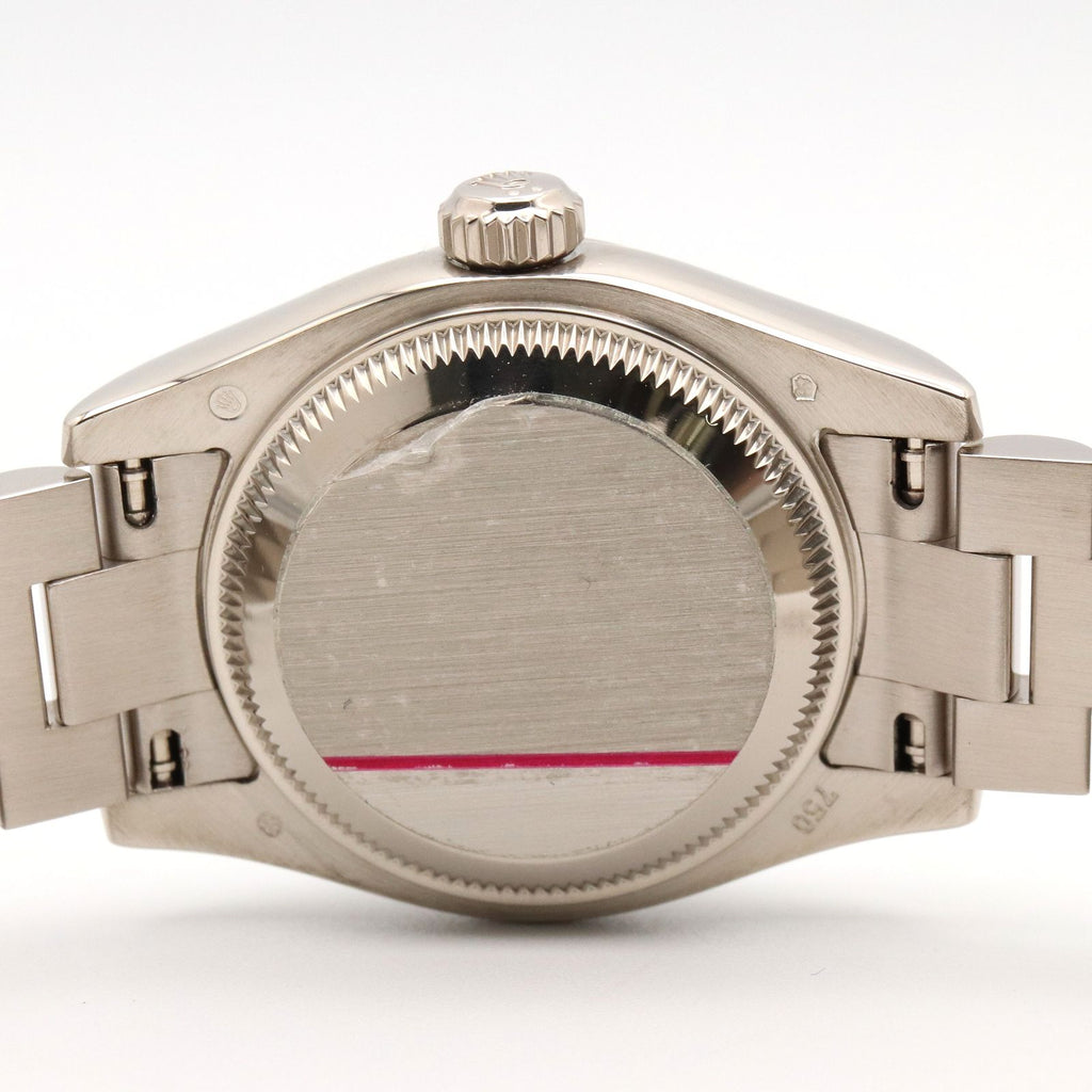 Rolex Watch Datejust Number BL MR Diamond 18k White Gold — view 5
