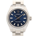 Rolex Watch Oyster Perpetual BL BA Stainless Steel