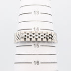 Rolex Watch Datejust Diamond Sil Sun NP 18k White Gold Stainless Steel — view 7