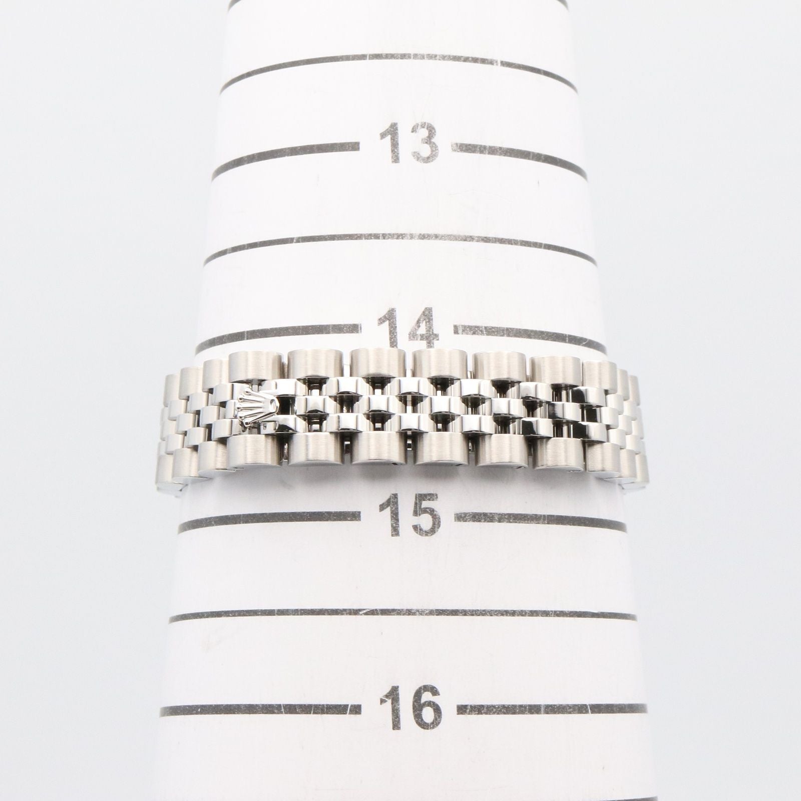 Rolex Watch Datejust Diamond Sil Sun NP 18k White Gold Stainless Steel — view 7