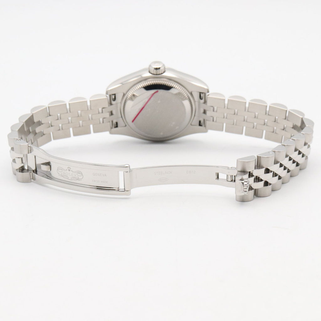 Rolex Watch Datejust Diamond Sil Sun NP 18k White Gold Stainless Steel — view 4