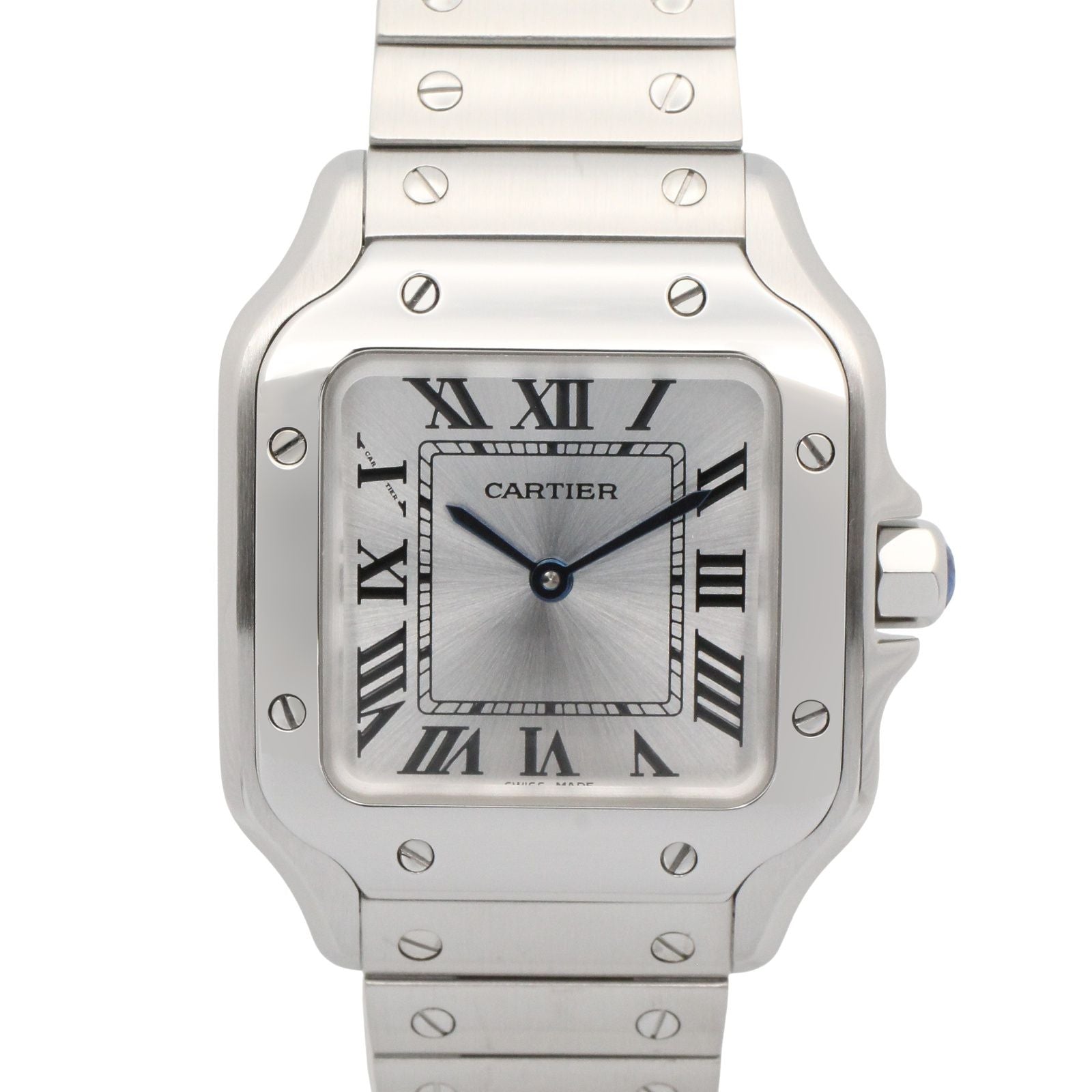Cartier Watch Santos de Cartier SM Silver Stainless Steel
