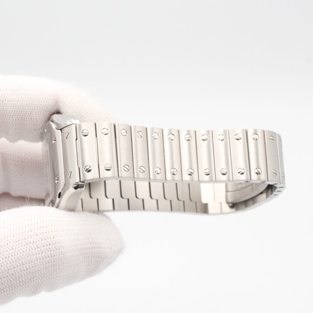 Cartier Watch Santos de Cartier SM Silver Stainless Steel — view 8
