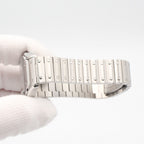 Cartier Watch Santos de Cartier SM Silver Stainless Steel — view 8