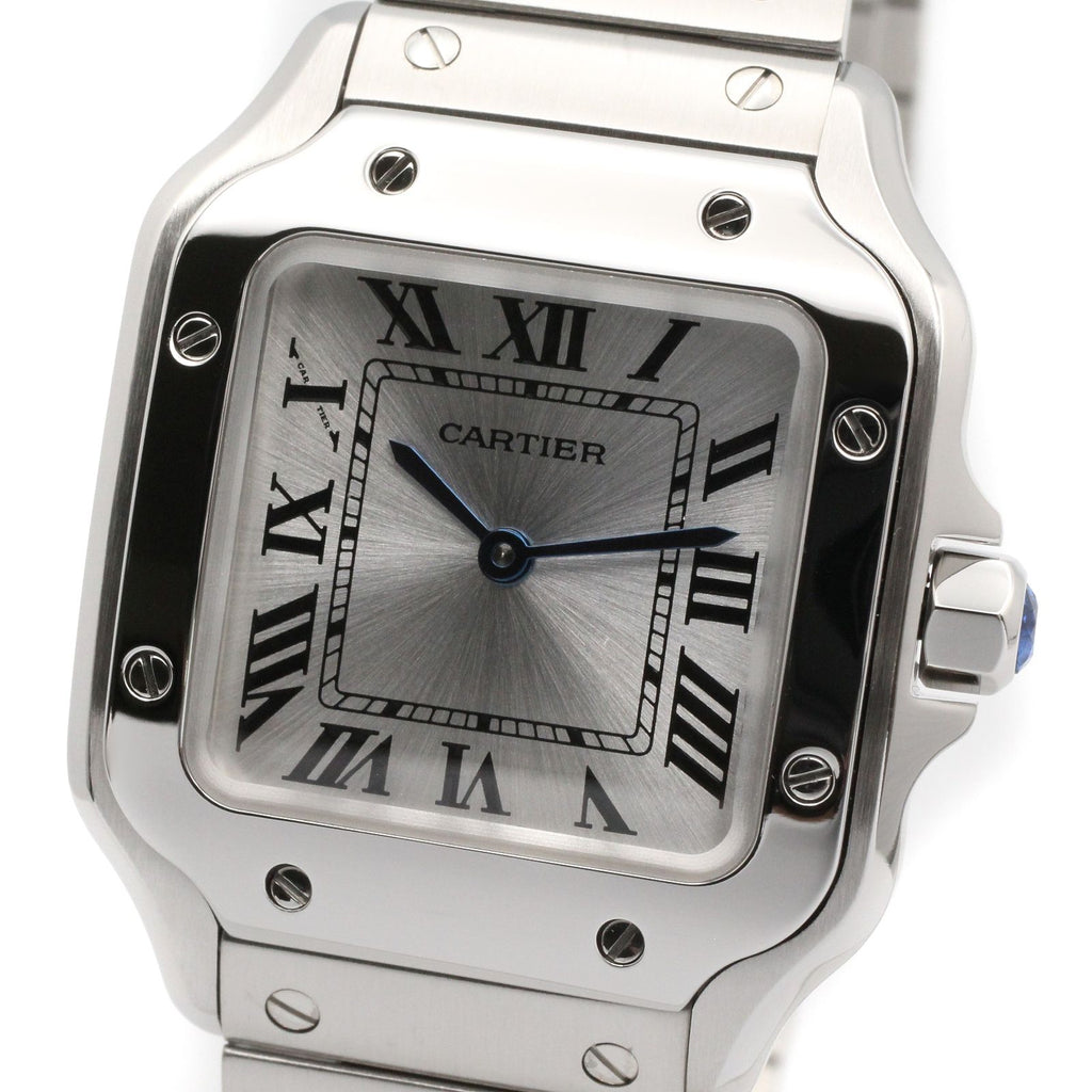 Cartier Watch Santos de Cartier SM Silver Stainless Steel — view 3