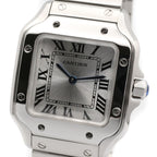 Cartier Watch Santos de Cartier SM Silver Stainless Steel — view 3