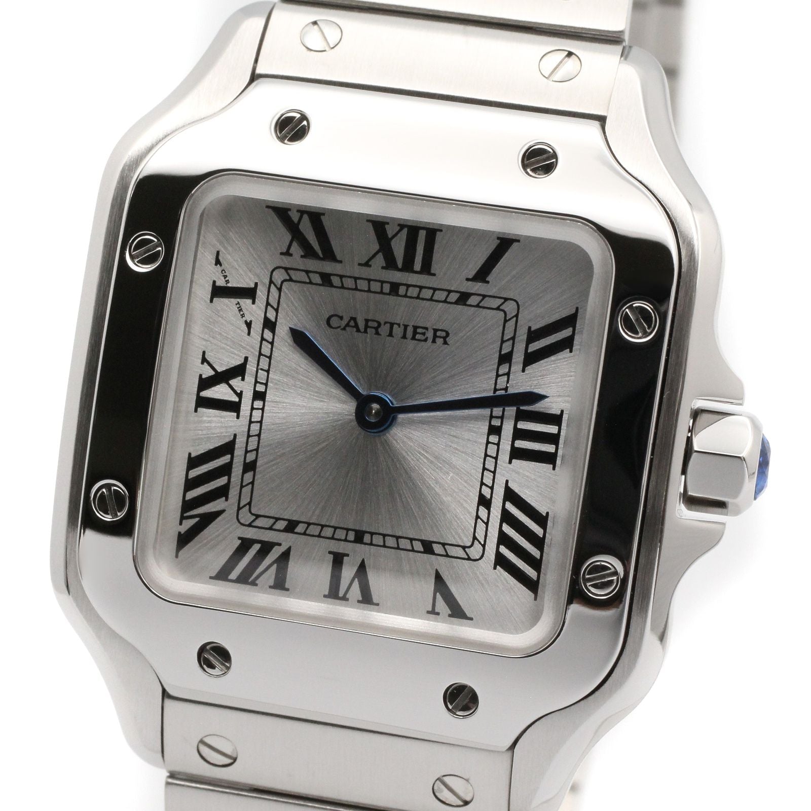 Cartier Watch Santos de Cartier SM Silver Stainless Steel — view 3