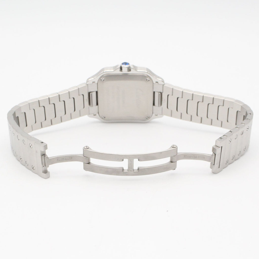 Cartier Watch Santos de Cartier SM Silver Stainless Steel — view 4