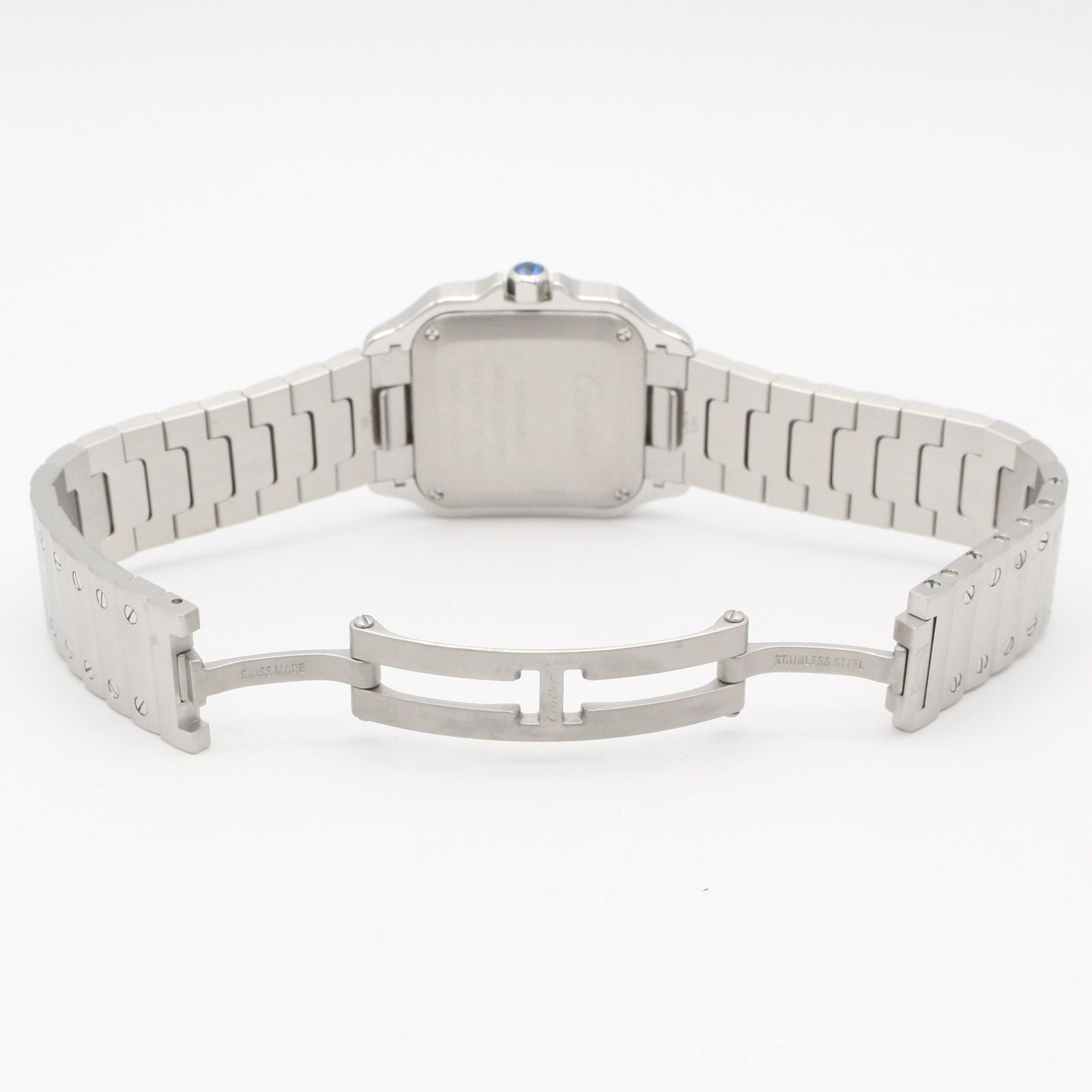 Cartier Watch Santos de Cartier SM Silver Stainless Steel — view 4