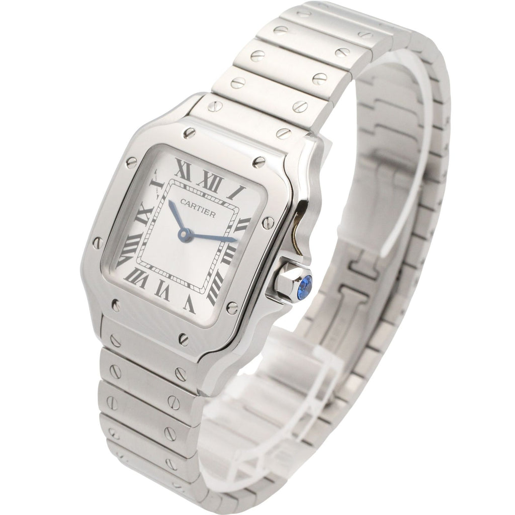 Cartier Watch Santos de Cartier SM Silver Stainless Steel — view 2