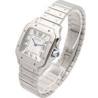 Cartier Watch Santos de Cartier SM Silver Stainless Steel — view 2