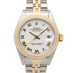 Rolex Datejust No 96 WH RO 18k Stainless Steel