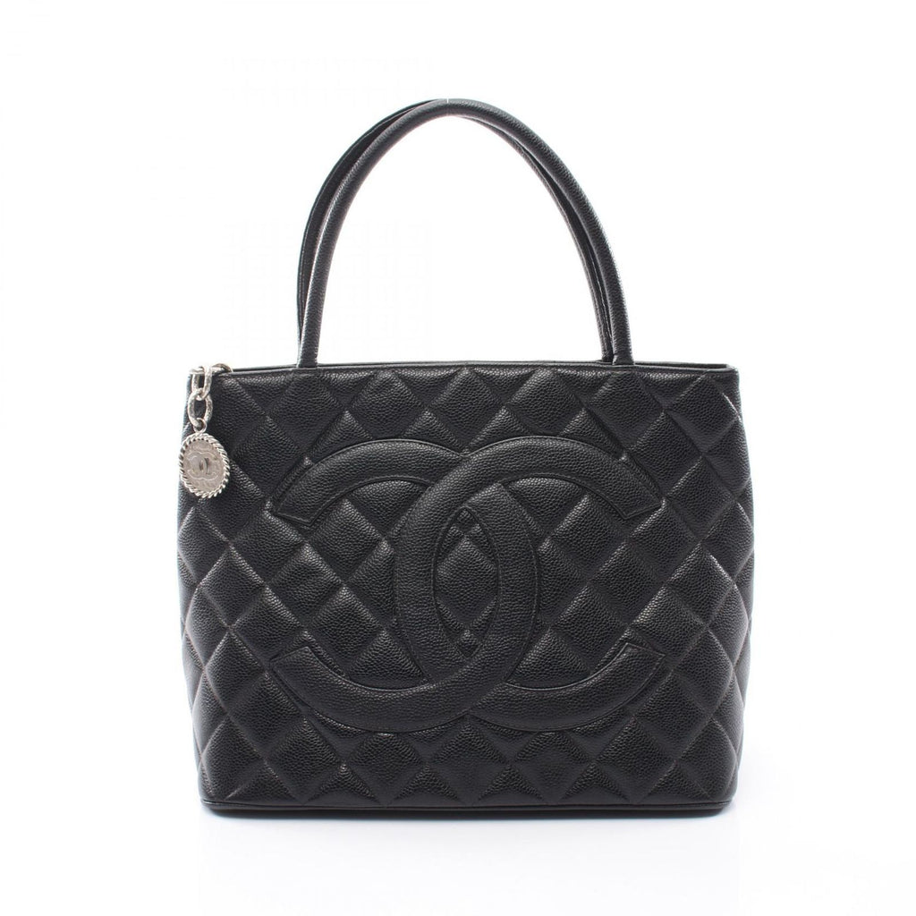 Chanel Tote Reissue Black Caviar Leather