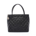 Chanel Tote Reissue Black Caviar Leather