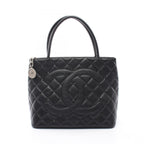 Chanel Tote Reissue Black Caviar Leather