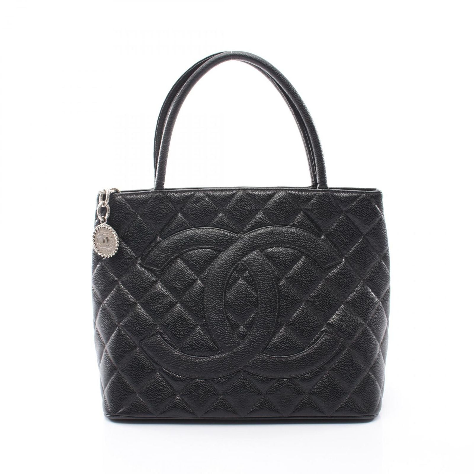 Chanel Tote Reissue Black Caviar Leather