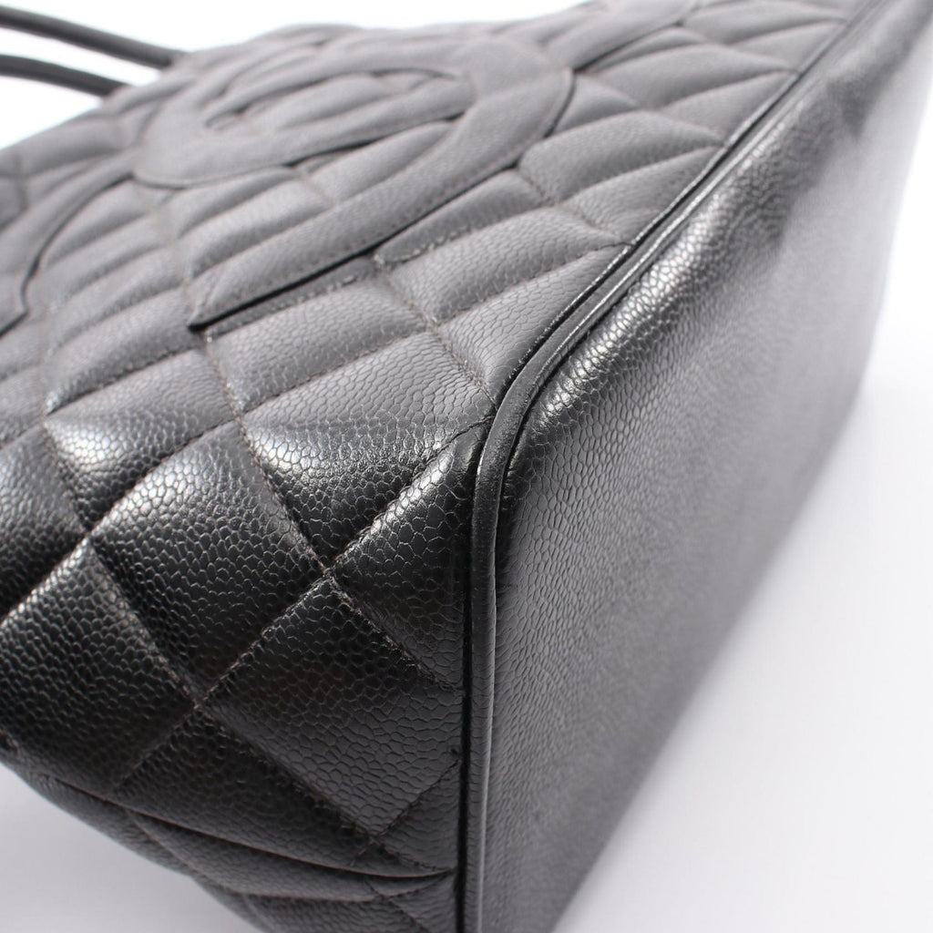 Chanel Tote Reissue Black Caviar Leather — view 8