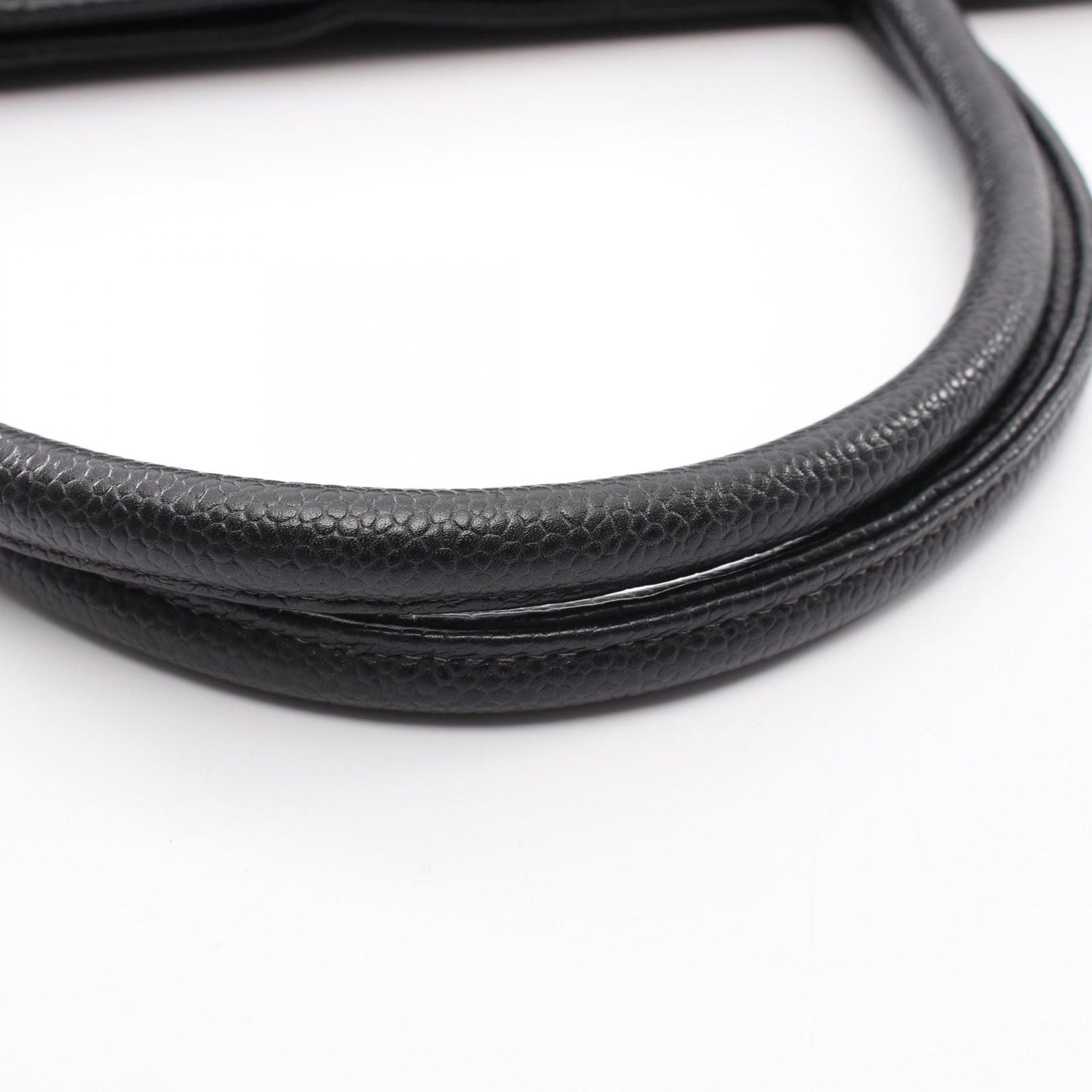 Chanel Tote Reissue Black Caviar Leather — view 9