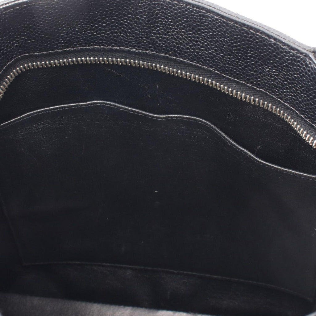 Chanel Tote Reissue Black Caviar Leather — view 7