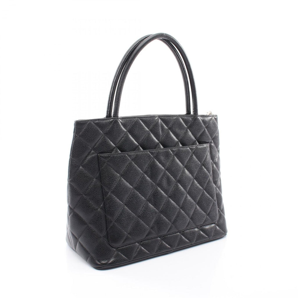 Chanel Tote Reissue Black Caviar Leather — view 2